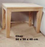 Mirota plain chair 50x30x43cm